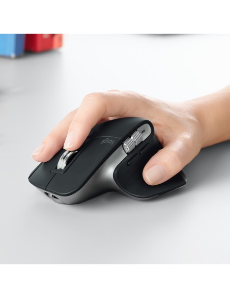 Logitech MX Master 3 – Mouse Wireless Avanzato per Mac, Scorrimento Rapido, Design Ergonomico, 4000 DPI, Personalizzabile,