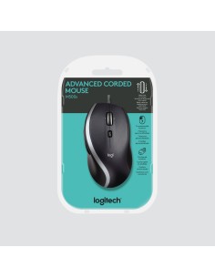 Logitech Corded M500S mouse Mano destra USB tipo A Ottico 4000 DPI 2