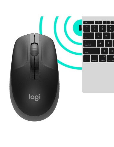 Logitech M190 mouse Ambidestro RF Wireless Ottico 1000 DPI