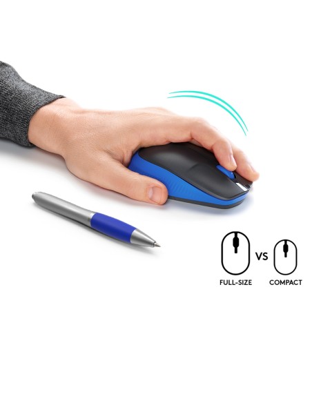 Logitech M190 mouse Ambidestro RF Wireless Ottico 1000 DPI
