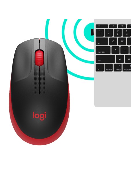Logitech M190 mouse Ambidestro RF Wireless Ottico 1000 DPI