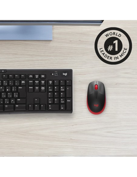 Logitech M190 mouse Ambidestro RF Wireless Ottico 1000 DPI