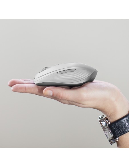 Logitech MX Anywhere 3 Mouse Compatto Performante – Wireless, Scroller Elettromagnetico, Ergonomico, Sensore 4000 DPI, Pulsanti