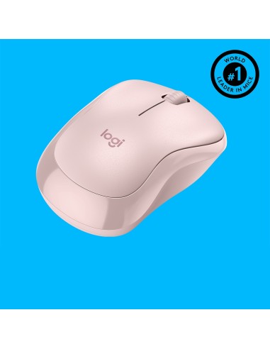 Logitech M220 SILENT Mouse Wireless, 2,4 GHz con Ricevitore USB, Tracciamento Ottico 1000 DPI, Durata Batteria di 18 Mesi,