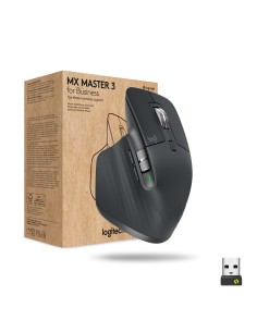 Logitech MX Master 3 for Business mouse Bluetooth Laser 4000 DPI