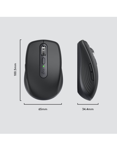 Logitech MX Anywhere 3 for Business mouse Mano destra RF senza fili + Bluetooth Laser 4000 DPI