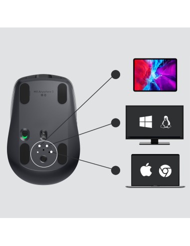 Logitech Anywhere 3 for Business mouse Mano destra Bluetooth Laser 4000 DPI