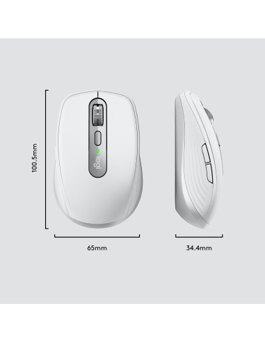 Logitech Anywhere 3 for Business mouse Mano destra Bluetooth Laser 4000 DPI