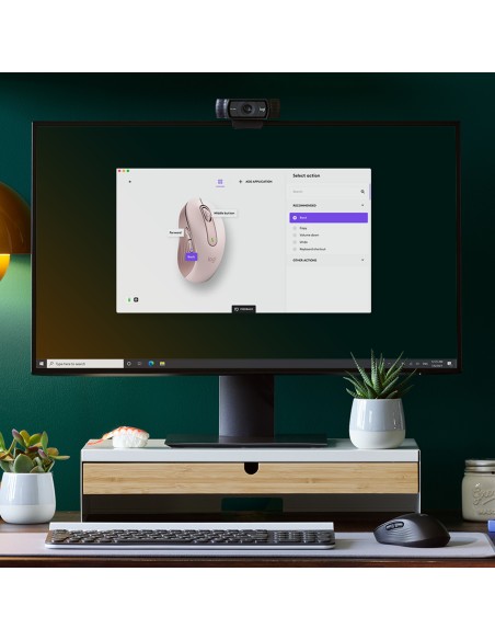 Logitech Signature M650 mouse Mano destra RF senza fili + Bluetooth Ottico 2000 DPI