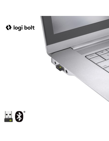 Logitech Signature M650 for Business mouse Mano destra RF senza fili + Bluetooth Ottico 4000 DPI