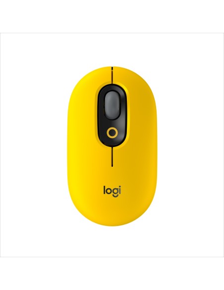Logitech POP Mouse Wireless con Emoji personalizzabili, Tecnologia SilentTouch, Precisione e Velocità, Design Compatto,
