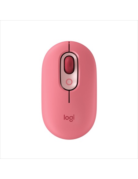 Logitech POP Mouse Wireless con Emoji personalizzabili, Tecnologia SilentTouch, Precisione e Velocità, Design Compatto,