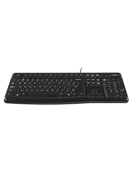 Logitech Keyboard K120 for Business tastiera USB QWERTY Inglese Nero