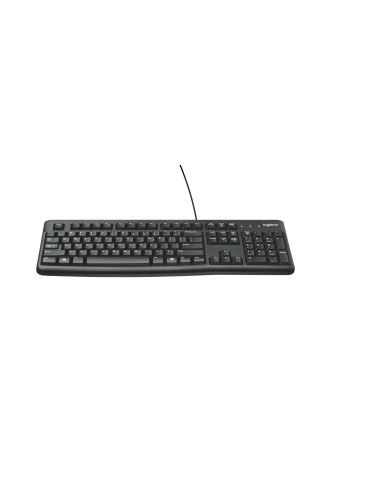 Logitech Keyboard K120 for Business tastiera USB QWERTY Inglese Nero