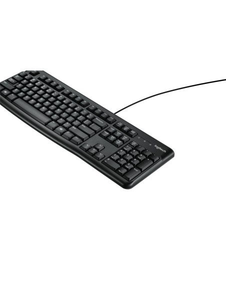Logitech Keyboard K120 for Business tastiera USB QWERTY Inglese Nero