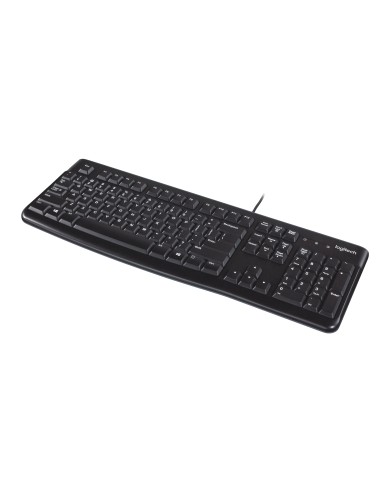 Logitech Keyboard K120 for Business tastiera USB QWERTY Inglese Nero
