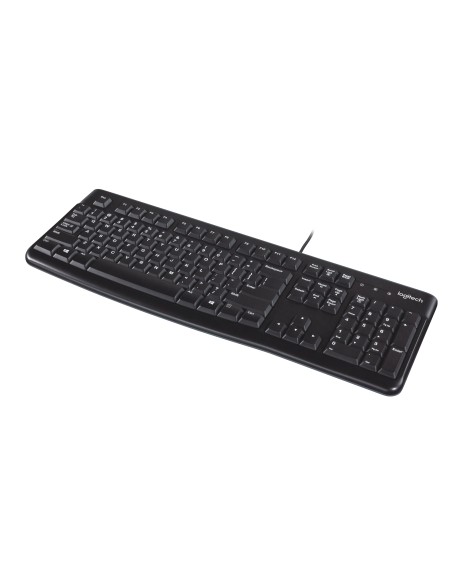 Logitech Keyboard K120 for Business tastiera USB QWERTY Inglese Nero