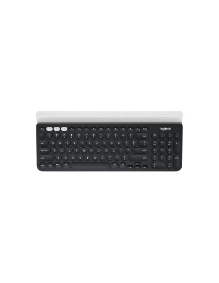 Logitech K780 Multi-Device Wireless Keyboard tastiera RF senza fili + Bluetooth QWERTY Inglese Grigio, Bianco