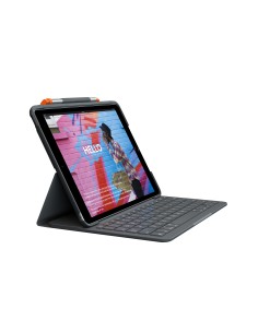 Logitech Slim Folio Grafite Bluetooth QWERTY Inglese UK