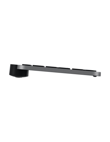 Logitech MX Keys Tastiera Wireless Illuminata Avanzata per Mac, Digitazione Tattile, Tasti Retroilluminati a LED, Bluetooth,