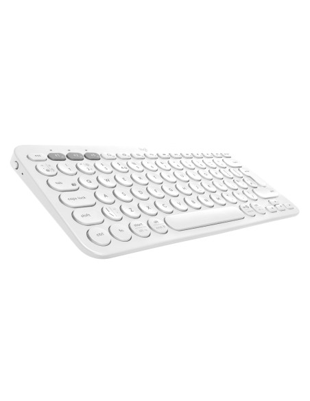 Logitech K380 Multi-Device Tastiera Bluetooth Wireless, Design Easy-Switch, Sottile, Portatile, 2 Anni di Batteria, Funziona
