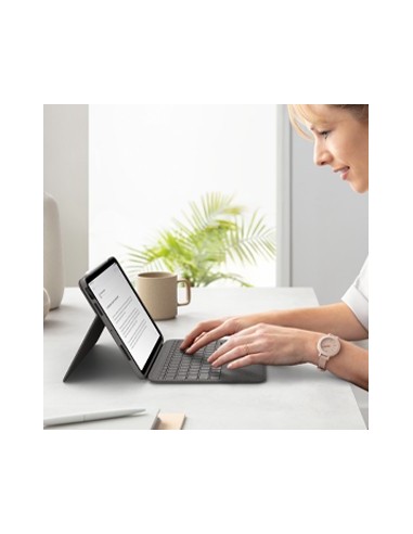 Logitech Folio Touch Grigio Smart Connector QWERTY Italiano