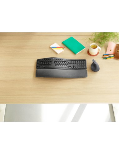 Logitech K860 for Business tastiera Bluetooth Inglese Grafite