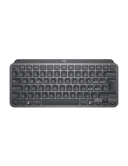 Logitech MX Keys Mini Tastiera Illuminata Wireless, Minimal, Compatta, Bluetooth, Retroilluminata, USB-C, Compatibile con Apple