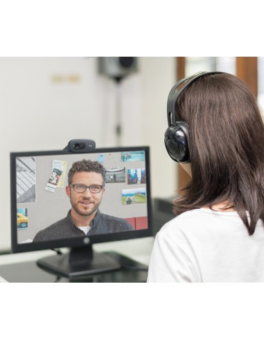 Logitech C505e webcam 1280 x 720 Pixel USB Nero