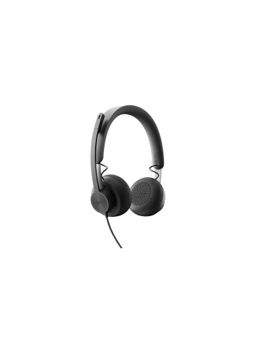 Logitech Zone Auricolare Cablato A Padiglione Musica e Chiamate USB tipo-C Grafite