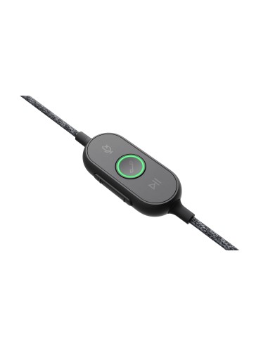 Logitech Zone Auricolare Cablato A Padiglione Musica e Chiamate USB tipo-C Grafite
