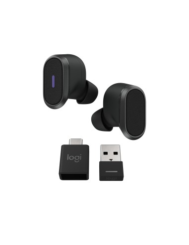 Logitech Zone Auricolare True Wireless Stereo (TWS) In-ear Musica e Chiamate Bluetooth Grafite