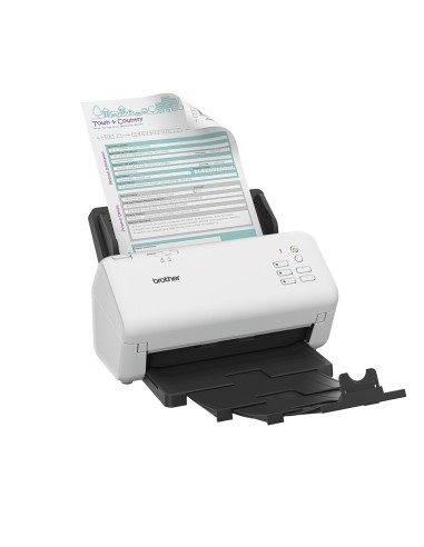 Brother ADS-4300N Scanner ADF 600 x 600 DPI A4 Nero, Bianco