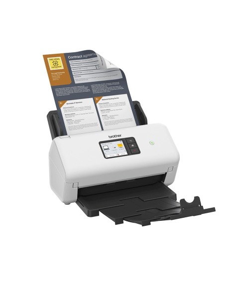 Brother ADS-4500W Scanner ADF 600 x 600 DPI A4 Nero, Bianco