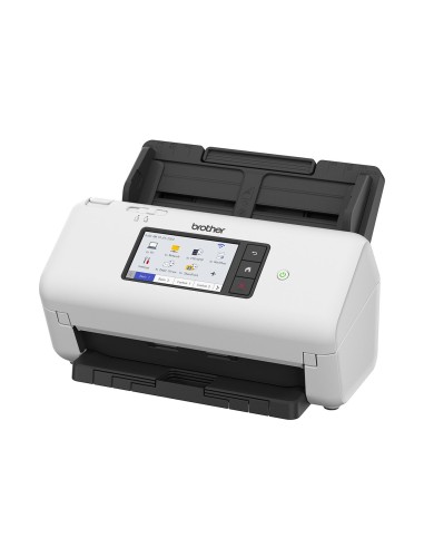 Brother ADS-4700W Scanner con ADF + alimentatore di fogli 600 x 600 DPI A4 Nero, Bianco