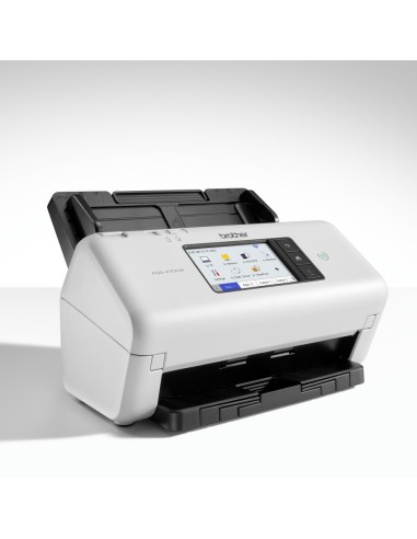 Brother ADS-4700W Scanner con ADF + alimentatore di fogli 600 x 600 DPI A4 Nero, Bianco