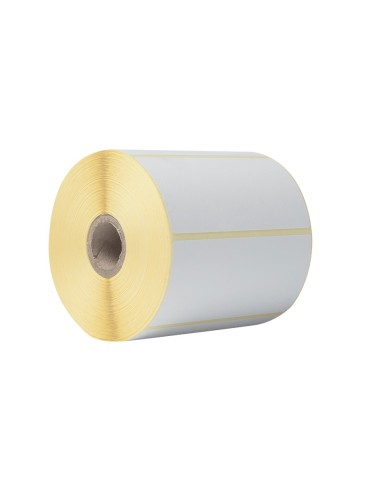 Brother BDE-1J050102-102 etichetta per stampante Bianco Etichetta per stampante autoadesiva