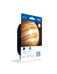 Brother LC1240CBP cartuccia d'inchiostro 1 pz Originale Ciano