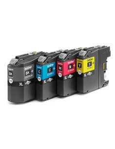 Brother LC127XLVALBP cartuccia d'inchiostro 4 pz Originale Nero, Ciano, Magenta, Giallo 2