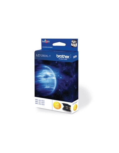 Brother LC1280XLY cartuccia d'inchiostro 1 pz Originale Giallo