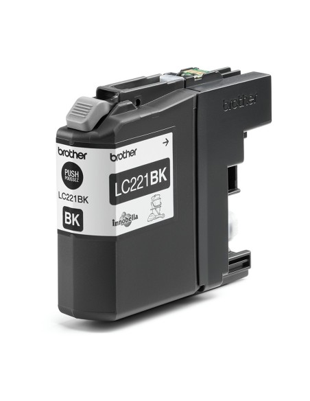 Brother LC221BK cartuccia d'inchiostro 1 pz Originale Nero