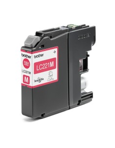 Brother LC221M cartuccia d'inchiostro 1 pz Originale Magenta 2