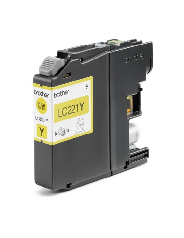 Brother LC221Y cartuccia d'inchiostro 1 pz Originale Giallo