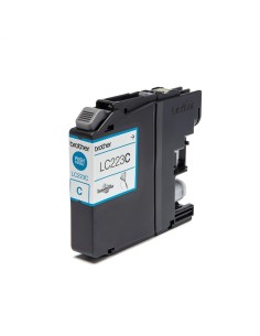 Brother LC223C cartuccia d'inchiostro 1 pz Originale Ciano 2