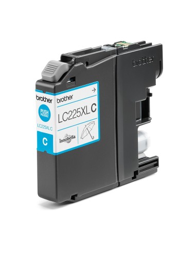 Brother LC225XLC cartuccia d'inchiostro 1 pz Originale Ciano