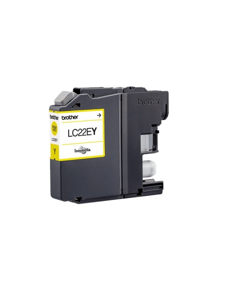 Brother LC22EY cartuccia d'inchiostro 1 pz Originale Giallo