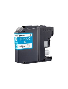 Brother LC22UC cartuccia d'inchiostro 1 pz Originale Ciano 2