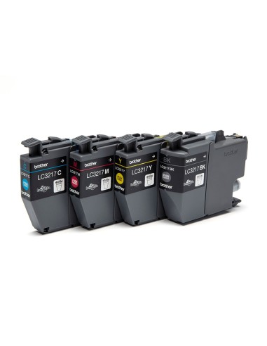 Brother LC3217VAL cartuccia d'inchiostro 4 pz Originale Nero, Ciano, Magenta, Giallo