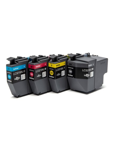 Brother LC3219XLVALBP cartuccia toner 4 pz Originale Nero, Ciano, Magenta, Giallo