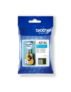 Brother LC421XLC cartuccia d'inchiostro 1 pz Originale Ciano